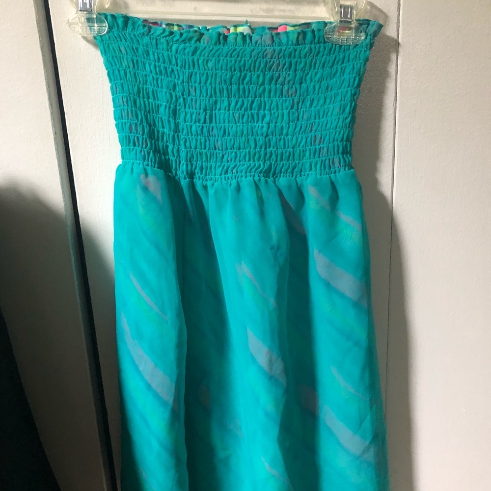 Blue OP beach coverup